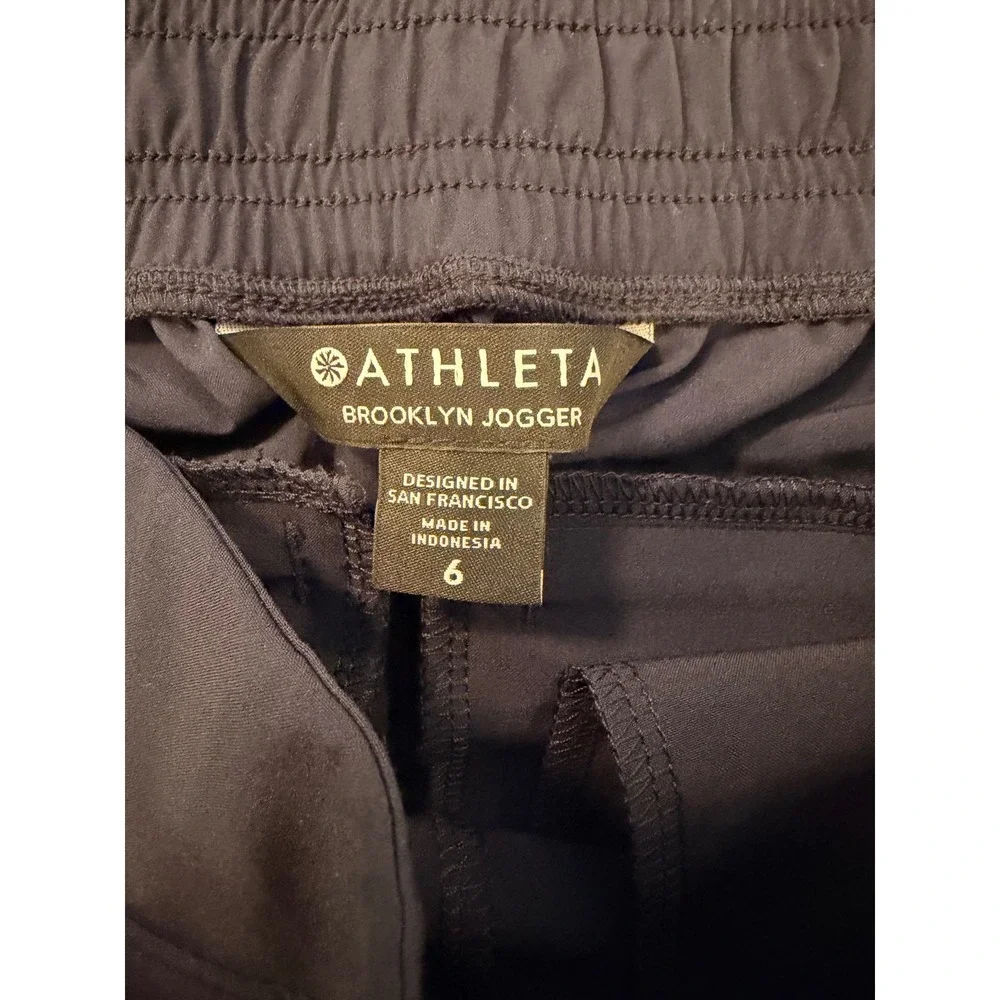 Athleta Brooklyn Jogger Navy Blue Athletic Pants Womens Size 6 NWOT
